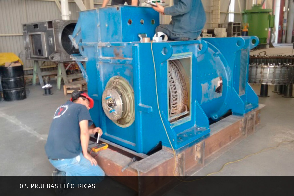 Pruebas eléctricas