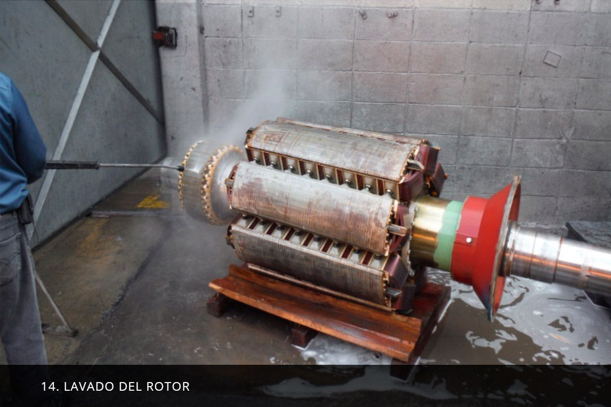 Lavado de rotor