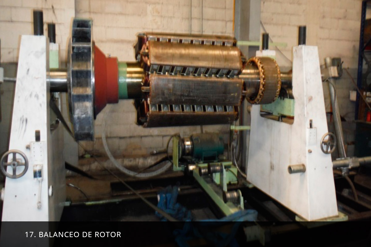 Balanceo de rotor